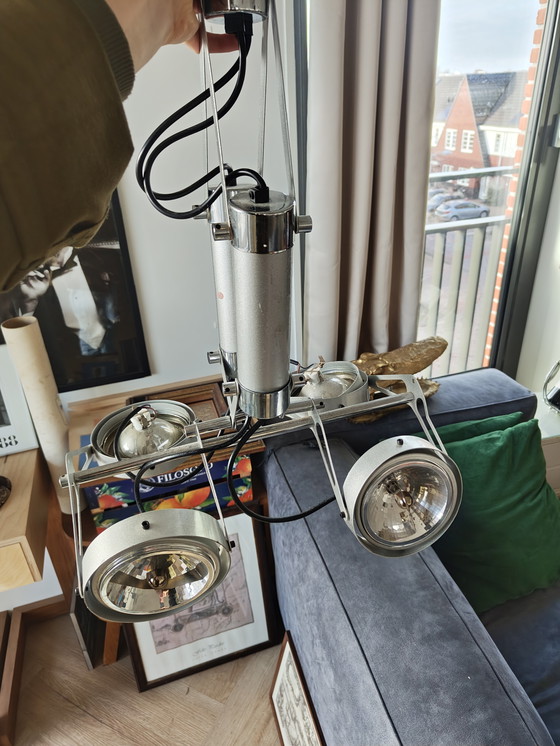 Image 1 of 1 lampe suspendue industrielle