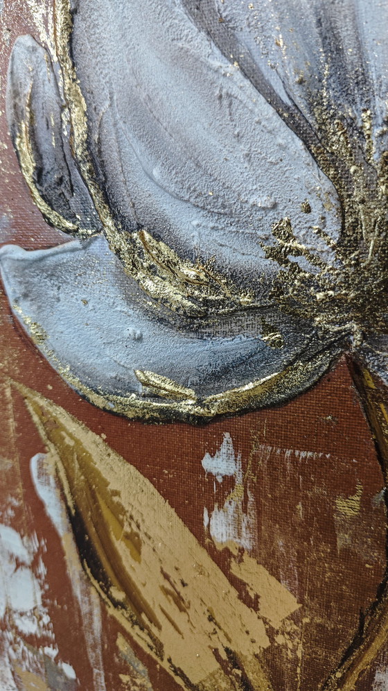 Image 1 of Arredo soggiorno moderno minimal elegante. Quadro d'arredo materico 