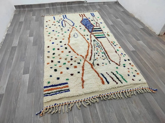 Alfombra marroquí de pura lana 2,5 x 1,5 m – Wool (photo 8 of 11)
