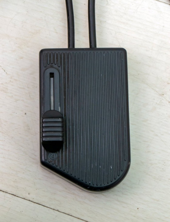 Image 1 of Lampada da terra in vetro di Murano e ottone, anni '80, Relco Milano, Modernista italiano