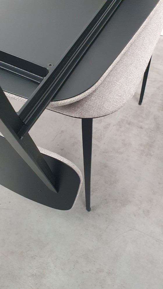 Image 1 of Silla de diseño Ethnicraft DC gris claro, ex showroom