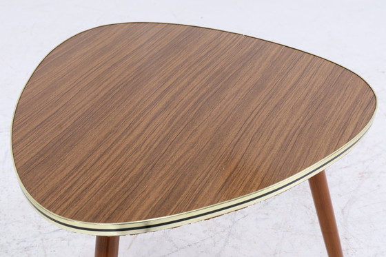 Image 1 of Vintage bijzettafel | Mid Century salontafel | Telefoontafel 60s #05-83