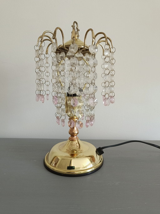 Lampe à Poser à Pampilles