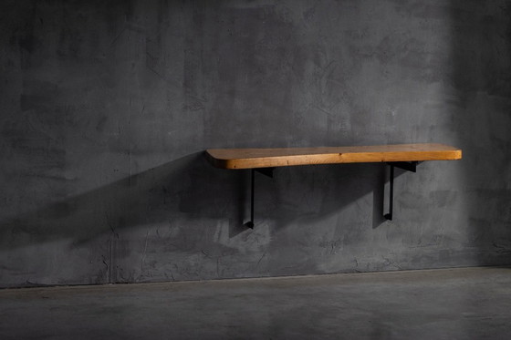 Image 1 of Wall-Mounted Console Table by Charlotte Perriand, France, 1970s