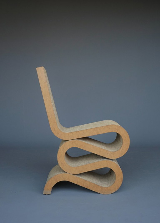 Wiggle side chair by Frank Gehry for Vitra, 1990s