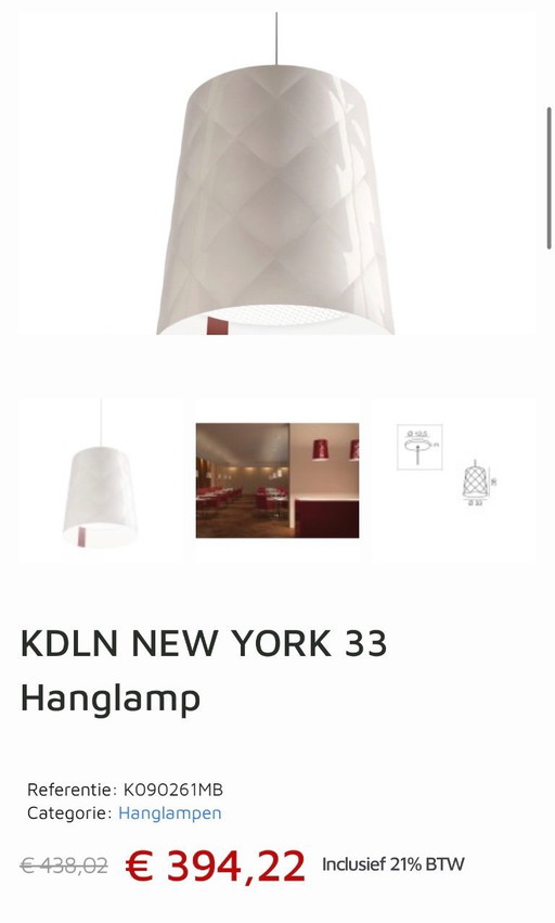 Kundalini KDLN NEW YORK 33 Pendelleuchte