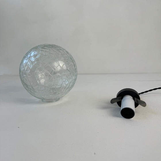 Image 1 of PAIRE SUSPENSIONS EN VERRE TEXTURE VINTAGE