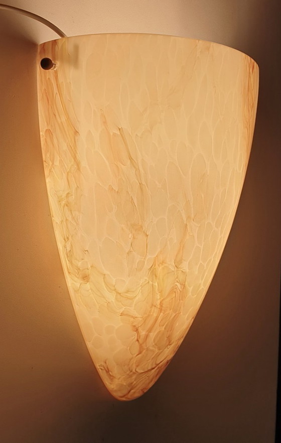Image 1 of Art Deco wandlamp groot (33 cm.)