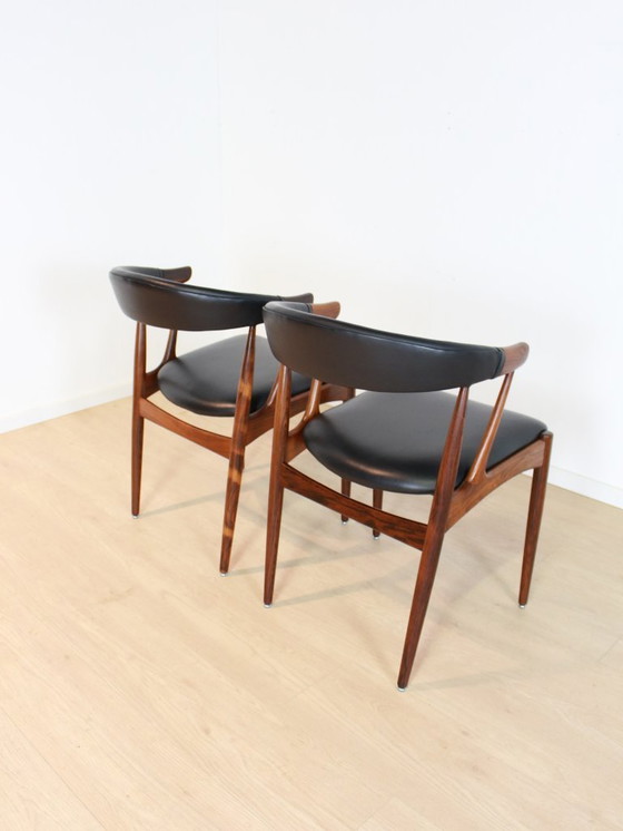 Image 1 of juego 'BA113' sillas de palisandro Johannes Andersen