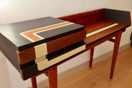 Image 1 of SOLD! Mid-Century Modern Console / Entry Table – Artistically Restored