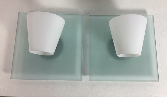 Image 1 of 2 Foscarini Quadro Parete wandlampen Murano glas