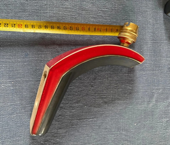 Image 1 of Art Deco ceramic wall lights from the 1950s and 60s