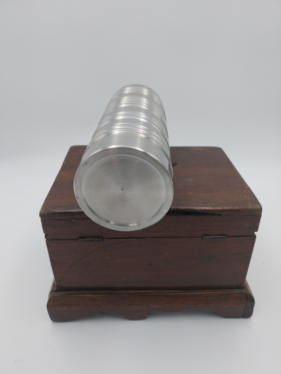 Image 1 of 1 x BMF-Vase aus Edelstahl, 24 cm hoch