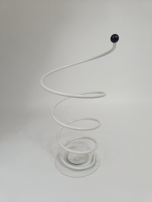  Spiral umbrella stand Pop Art 1980s