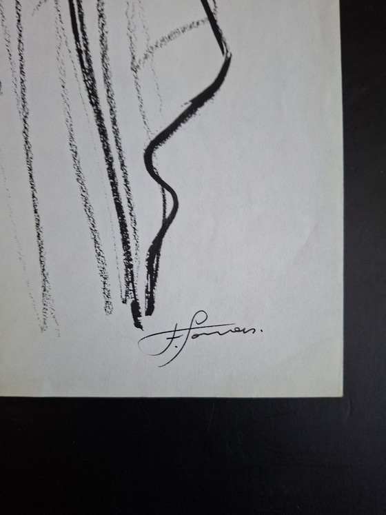 Image 1 of Francine Somers (1913-1991) – Signed Original 50'ties Female Belgian Artist