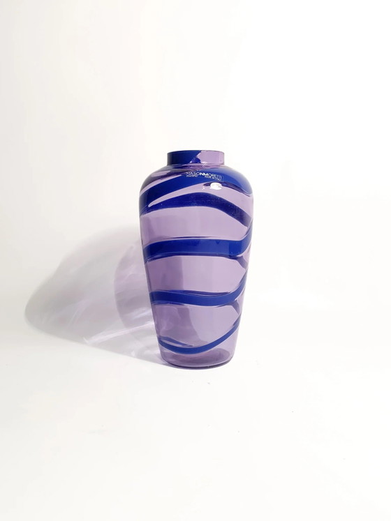 Vaso in vetro di Murano modello Snake di Nason Moretti, anni '90 – Vasi, Modern (photo 10 of 11)