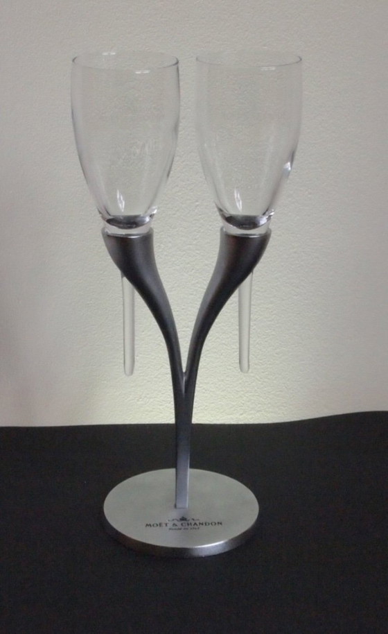 Image 1 of Moet & Chandon - 2x2 copas de champán