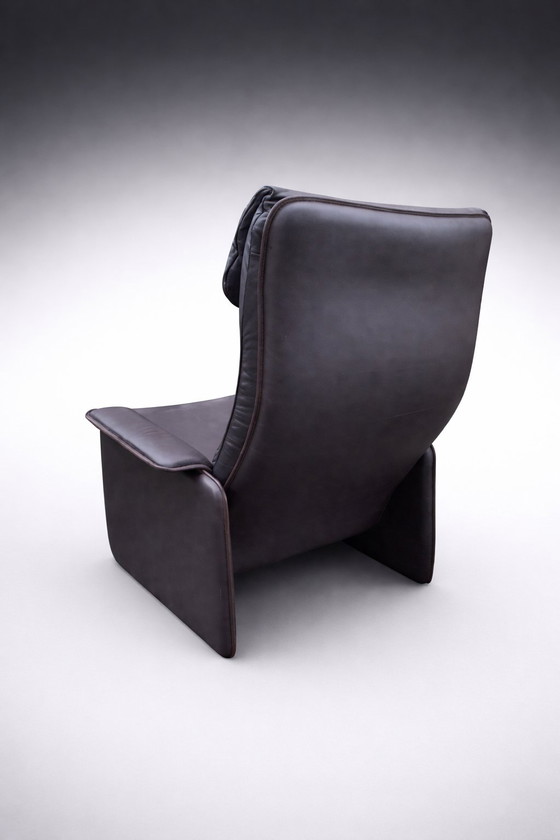 Image 1 of De Sede DS 61 poltrona reclinabile e pouf (modello grande)