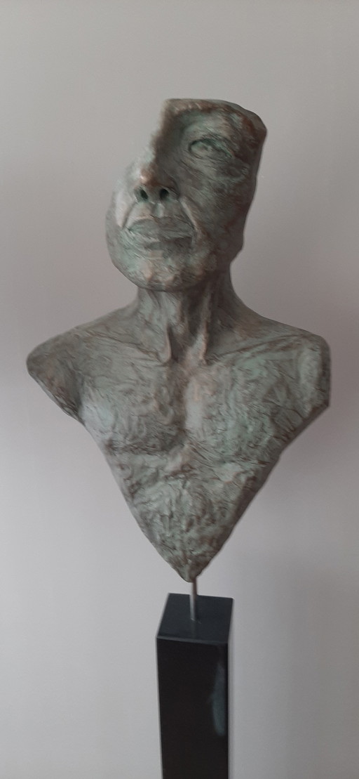 torso with marble base