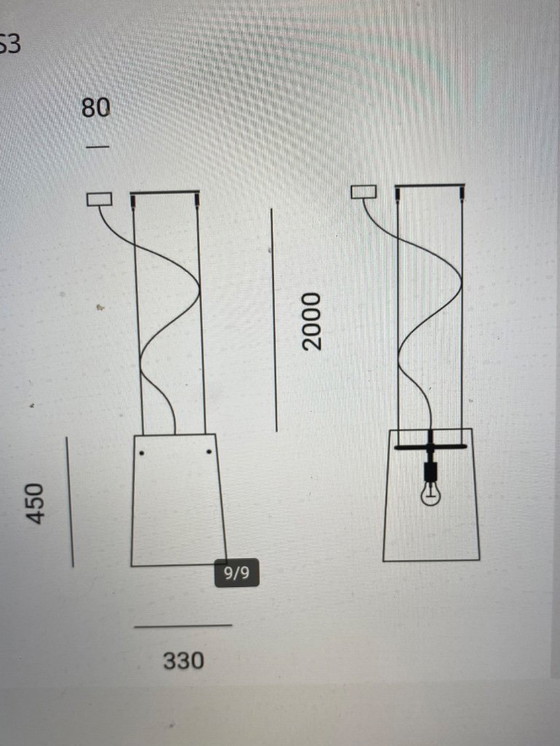Image 1 of prandina hanglamp