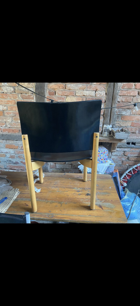 Image 1 of 6x chaises vintage Kusch & Co en hêtre