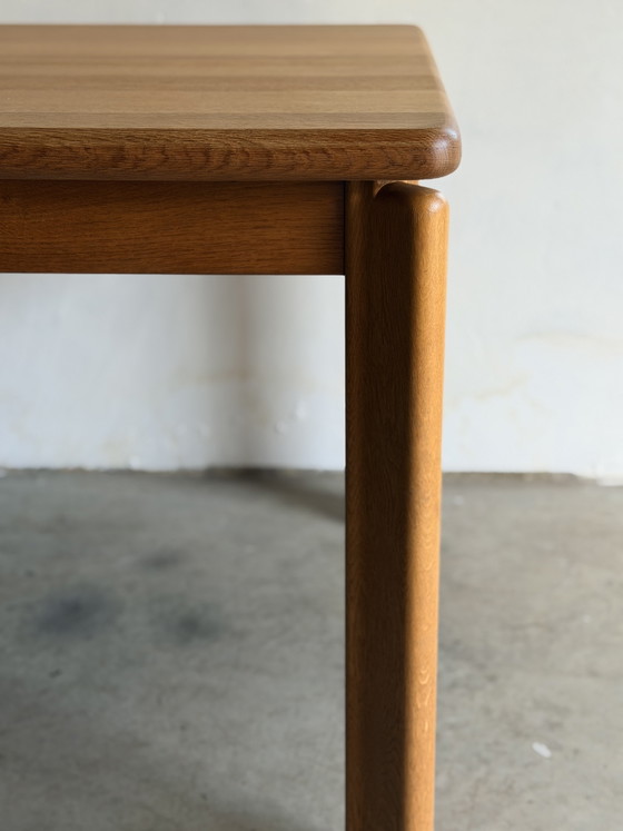 Tavolo da pranzo Brutalista Belga, Rovere Massiccio, 1984. – Tavoli da pranzo, Wood (photo 2 of 6)