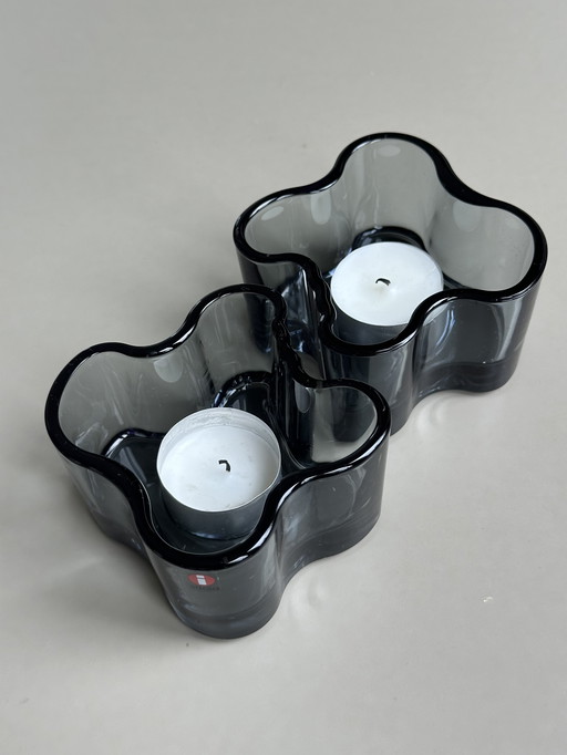 2 Iittala Alvar Aalto Tea Light Holders Atmosphere Light