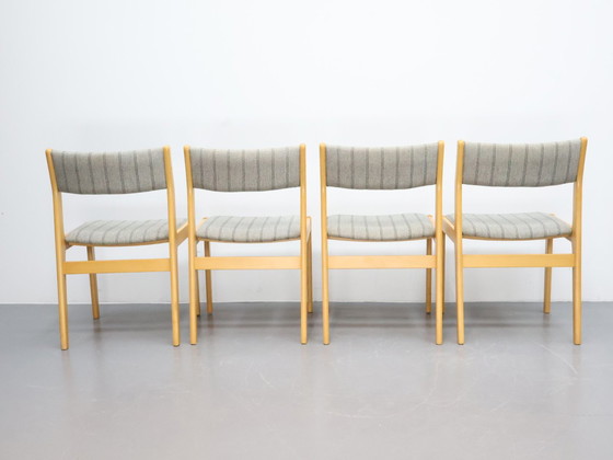 Image 1 of 4 sedie da pranzo vintage Farstrup Danimarca