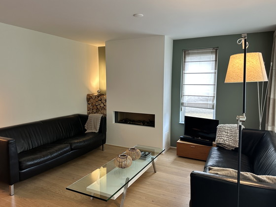 Image 1 of 3-seater sofa | leather | black | Touche (2x)