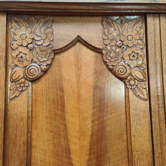 Image 1 of Armoire Art Déco vintage, armoire démontable