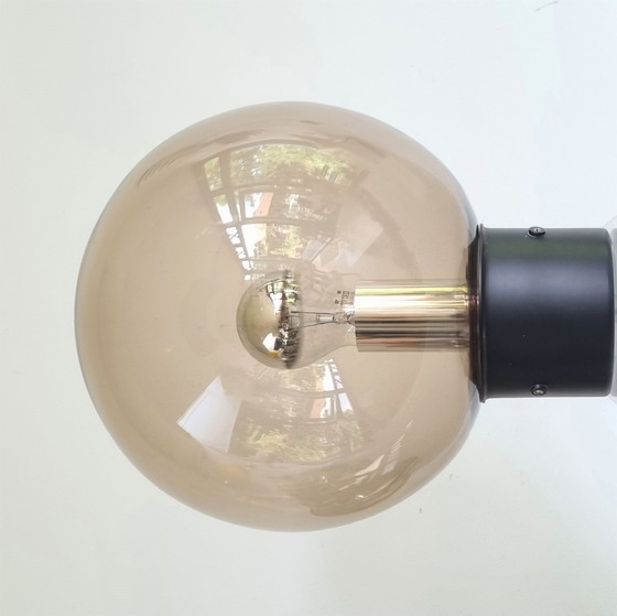 Image 1 of 2x Lámparas de techo Glashutte Limburg Design 1970s