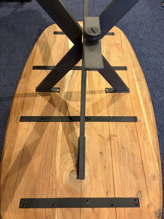 Image 1 of Tavolo da pranzo in legno di mango