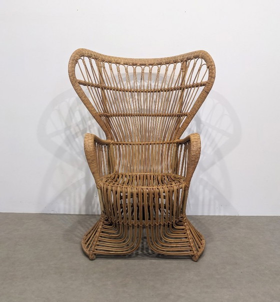 Image 1 of Vintage Peaock armchair