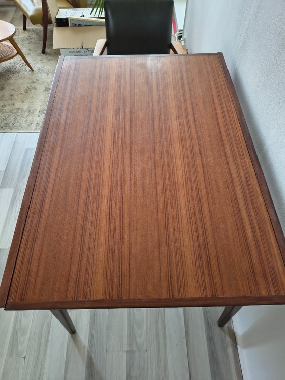 Image 1 of Mid-Century Eettafel Louis Van Teeffelen – Wébé - Teak