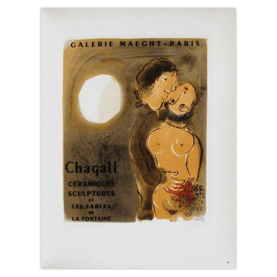 Image 1 of Marc CHAGALL AF 1952 - Galerie Maeght-poster 1959