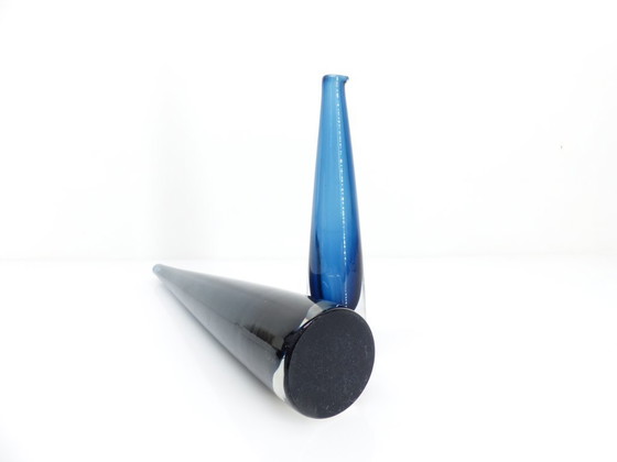 Image 1 of TIMO SARPANEVA – Pair of Jääpuikko Icicle vases for Iittala, Finland, 1958-1966 
