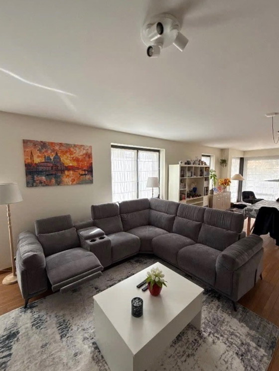 Image 1 of Canapé d'angle gris moderne