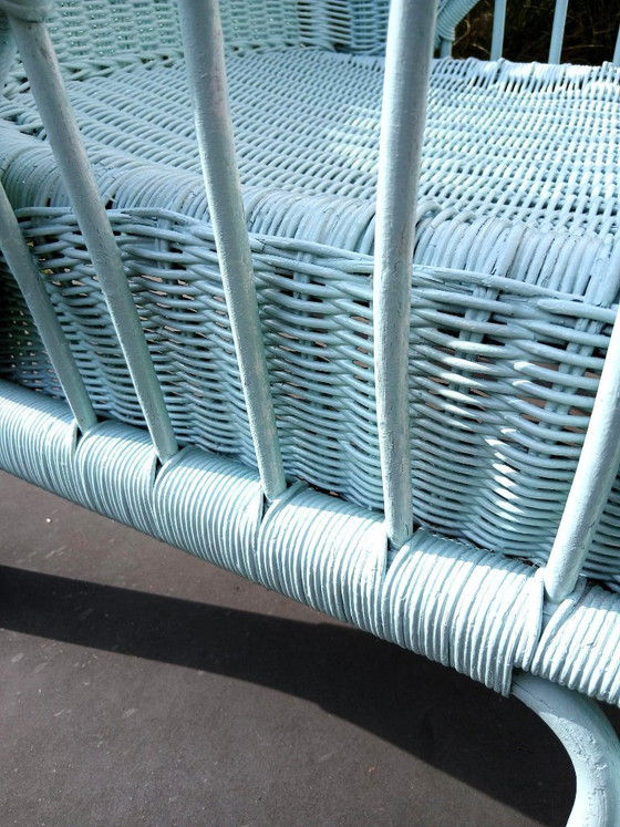 Image 1 of 2 x Mesch rattan charm armchairs