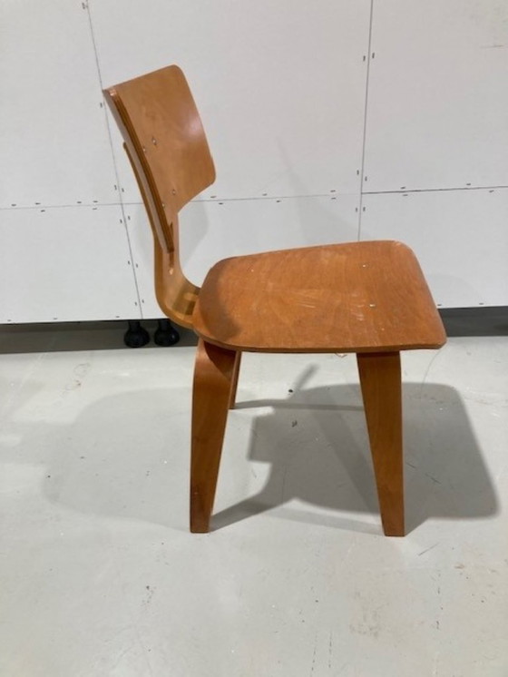 Image 1 of Bureau EB02 en bouleau avec chaise assortie