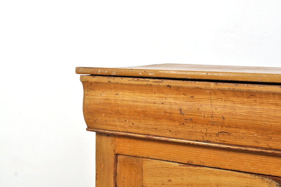 Image 1 of Antiker Mädchenschrank aus Kiefernholz, um 1880