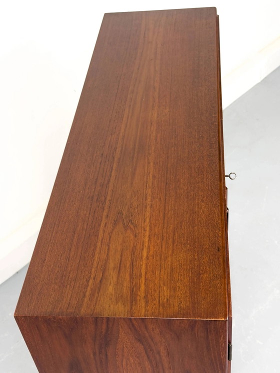 Deens dressoir in teak van Børge Mogensen voor Søborg Møbelfabrik, jaren 60 – Opbergkast, Wood (photo 18 of 21)