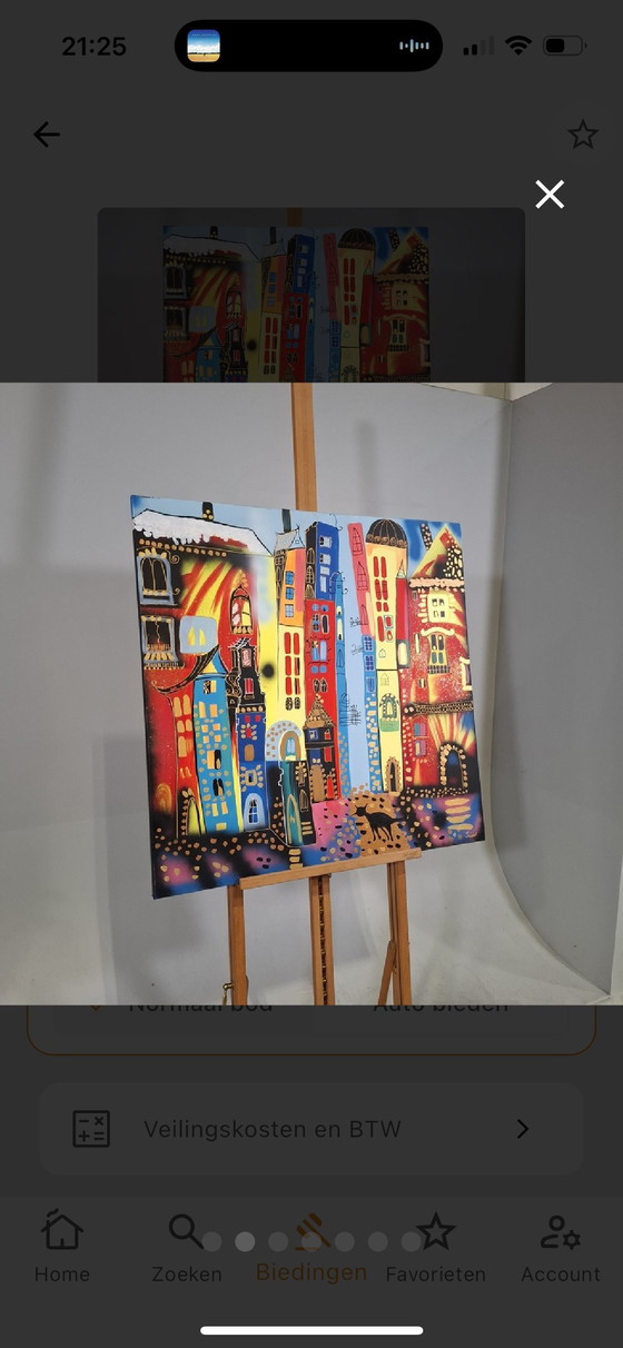 Image 1 of Seidel "no title" 90x90 cm