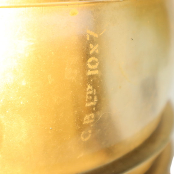 Image 1 of Lampe de bateau antique Lanterne en cuivre rouge