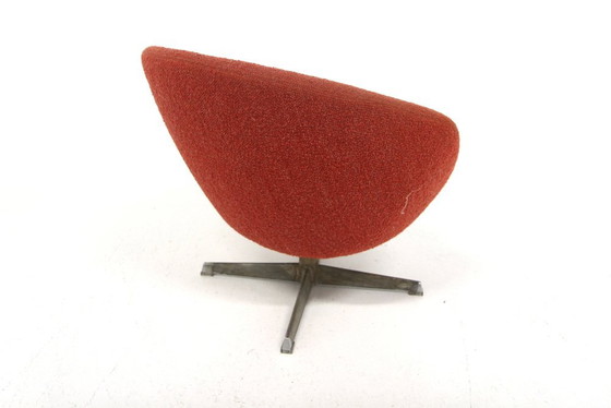 Poltrona Girevole Scandinava, Svezia, 1960, Poltrone, Metallo, Scandinavian (foto 3 di 8)
