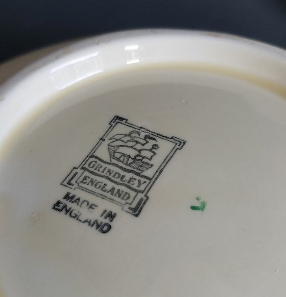 Image 1 of Engelse art-deco terrine met deksel