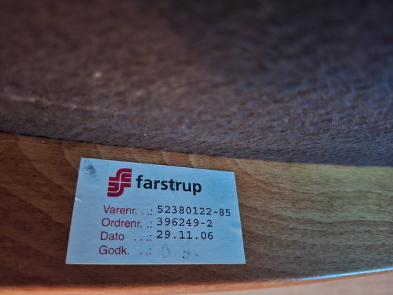 Image 1 of 2x Farstrup beige footstools