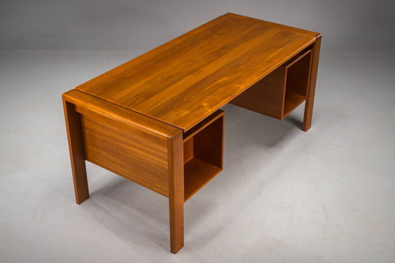 Image 1 of Freistehender Teakholz-Schreibtisch von GV Møbler, Mid-Century, 1960er Jahre