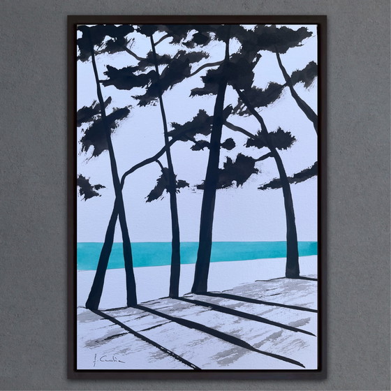 Image 1 of Gouache and India ink on 300g paper. 30x21cm