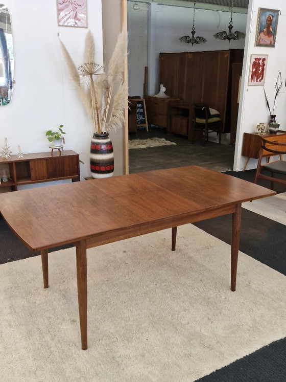 Image 1 of Vintage Danish Extendable Dining Table – Arne Hovmand-Olsen
