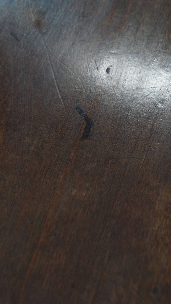 Image 1 of Antiker englischer Vogelkäfig mit drehbaren Beinen und kippbarer Tischplatte aus dem 18.